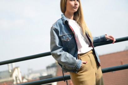 chiara capitani giacca jeans