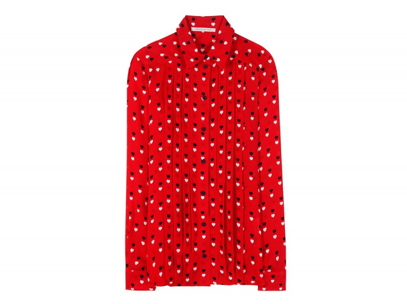 christopher kane camicia cuori