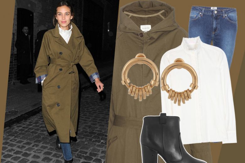 Easy look da weekend come Alexa Chung