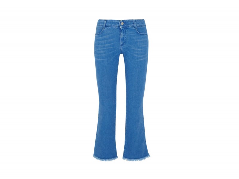 jeans flare cropped stella-mccartney