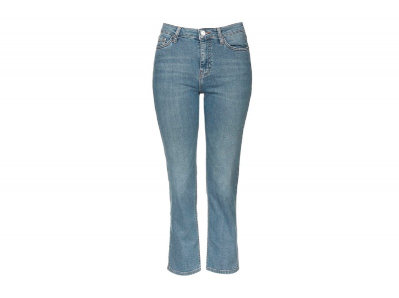 jeans flare cropped topshop
