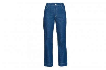 jeans flare cropped trademark