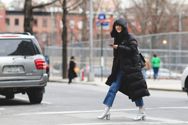 Street style trend: il piumino