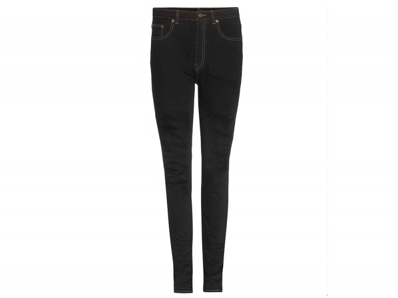 saint laurent skinny jeans neri