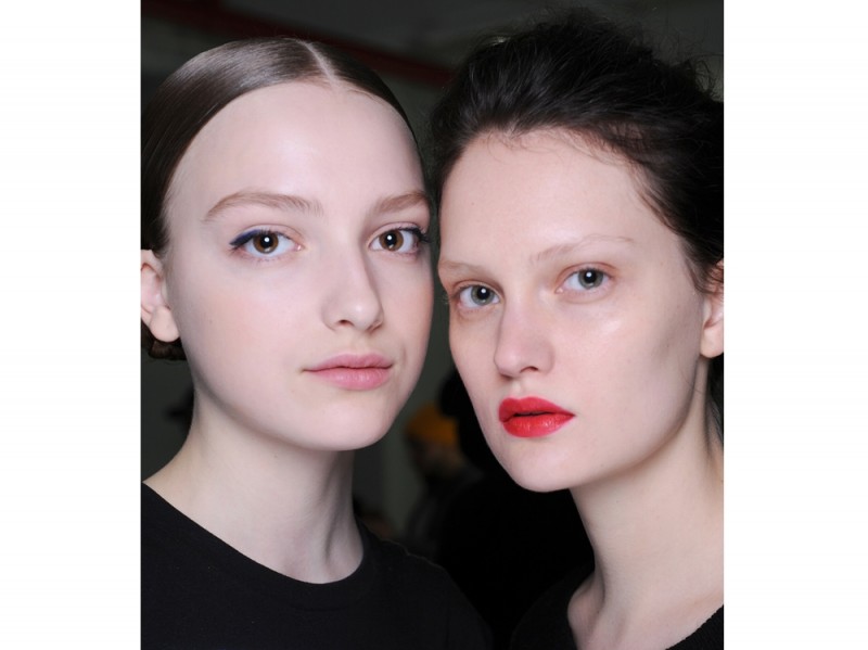 tendenze-new-york-fashion-week-autunno-inverno-2016-NARS Mansur Gavriel AW16 Beauty Look 1