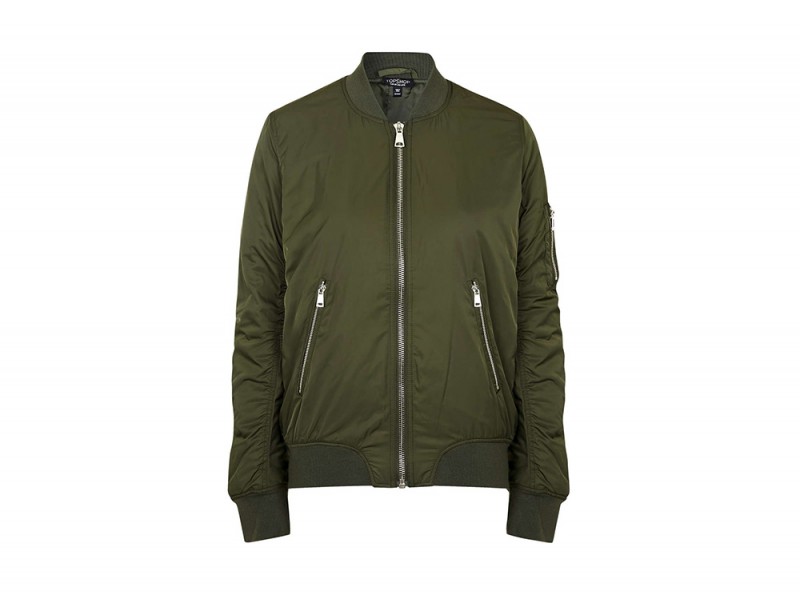 topshop bomber verde