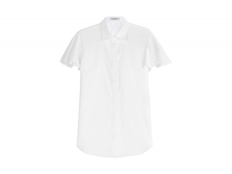valentino camicia bianca maniche ampie