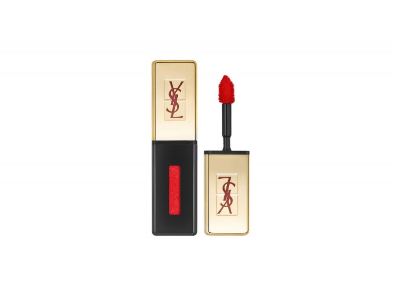 ysl rouge pur couture vernis a levres rouge laque