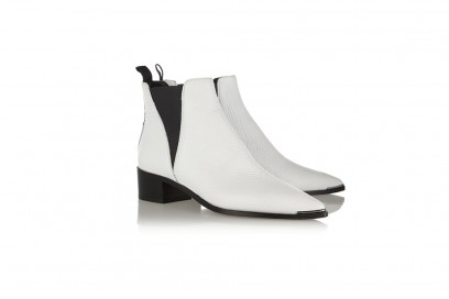 ACNE STUDIOS Jensen textured-leather ankle boots_NET