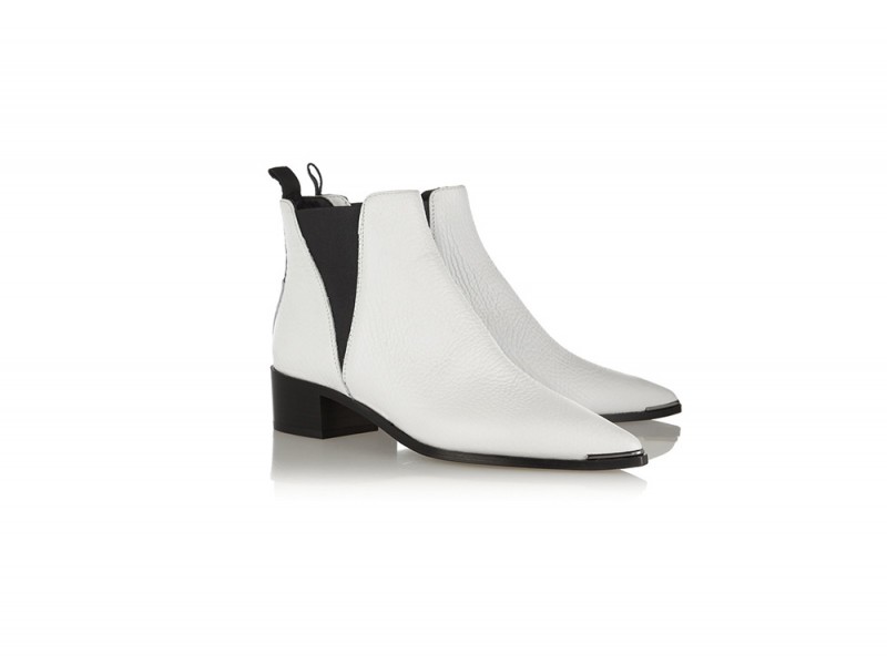 ACNE STUDIOS Jensen textured-leather ankle boots_NET