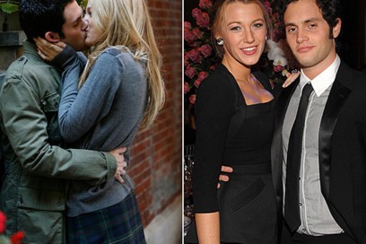 Blake Lively Penn Badgley