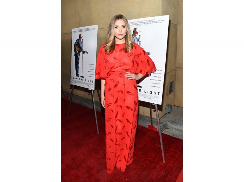 Elizabeth Olsen in Emilio Pucci