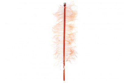 Emilio-Pucci-Orange-Feather-Belt