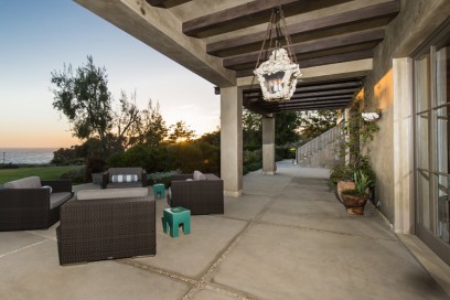 Il portico con vista