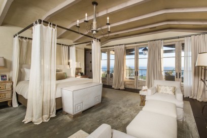 La camera da letto padronale