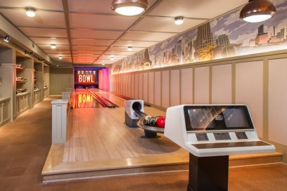 La pista da bowling privata