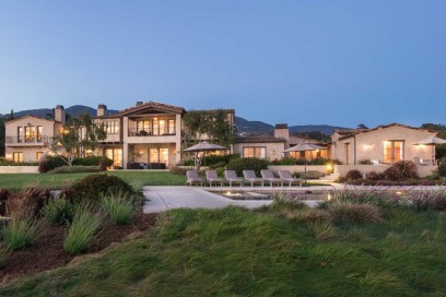 La veduta complessiva della villa