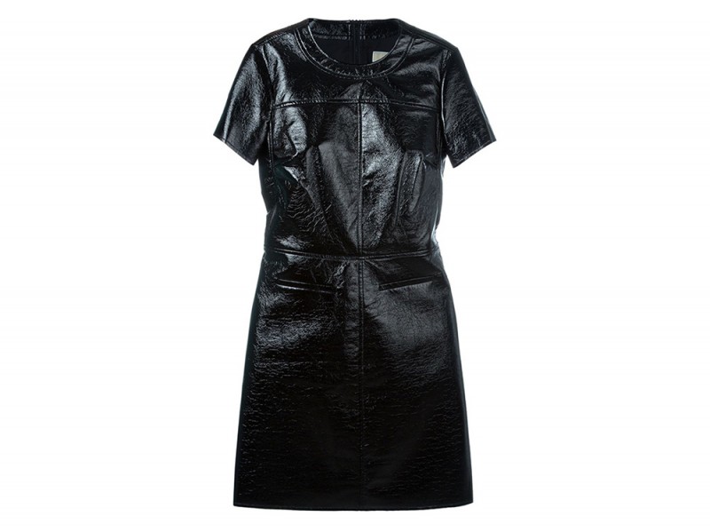 MICHAEL MICHAEL KORS  faux leather mini dress_FF