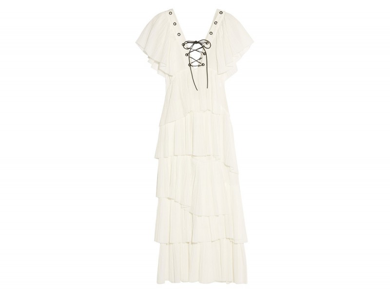 abito a balze sonia rykiel