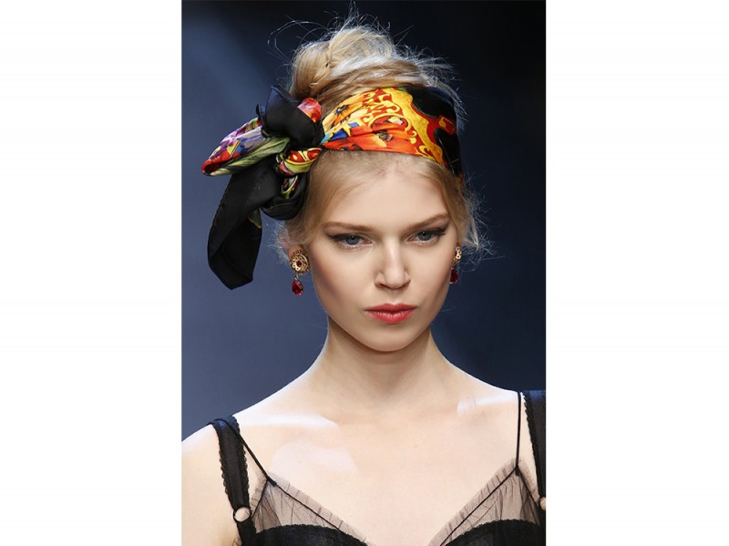 accessori capelli primavera 2016 doloce e gabbana