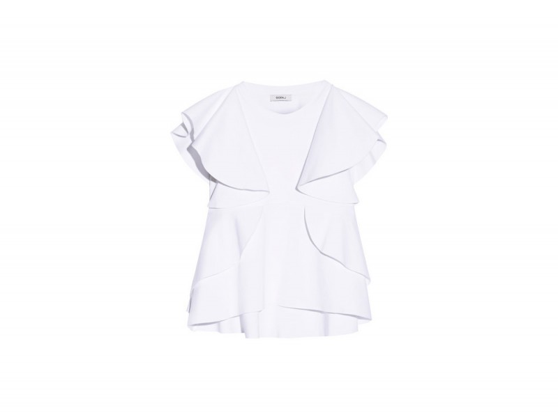 blusa con rouches Goen J