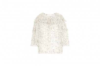 blusa di chiffon see by chloé