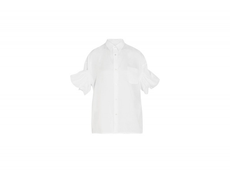 camicia con maniche a sbuffo junya watanabe