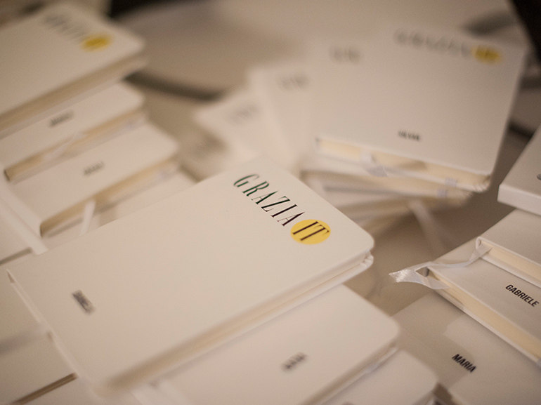 cover evento blogger graziait fashion week mobile