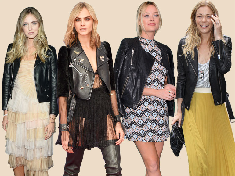 cover le giacche di pelle preferite dalle star mobile