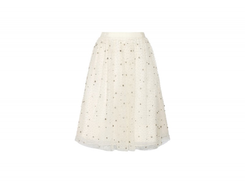 gonna di tulle con strass alice+olivia