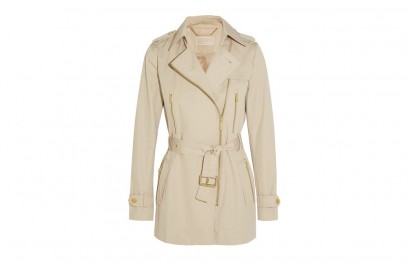 trench corto michael michael kors