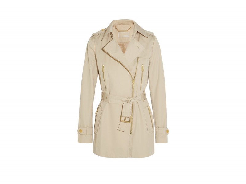 trench corto michael michael kors