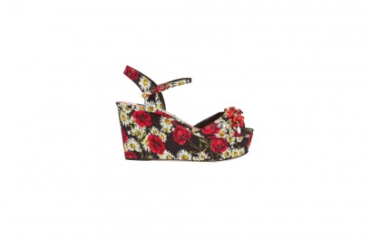 zeppe a fiori dolce & gabbana