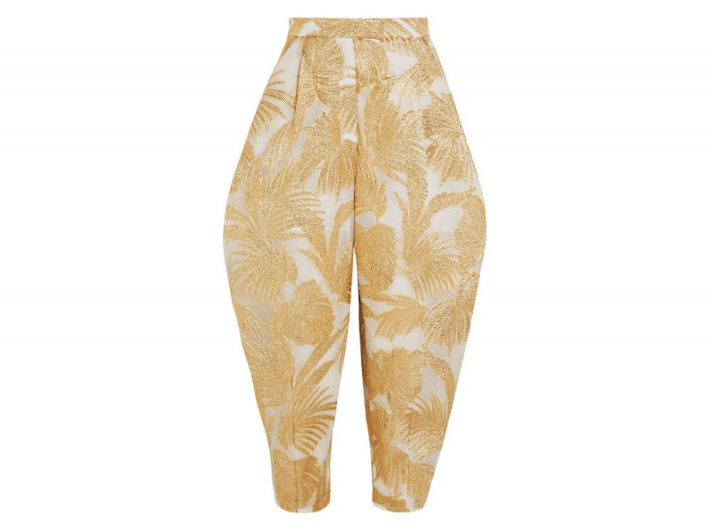 DELPOZO Jacquard tapered pants_NET