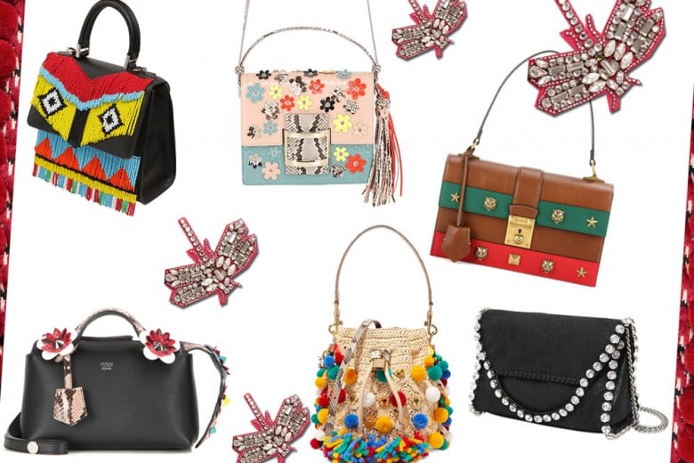 Borse decorate: i modelli per la primavera