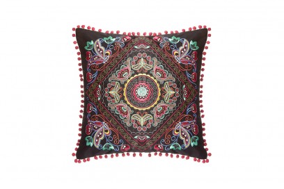 Kimball-53546MISSING-Optomi Pom Pom Cushion, Grade ROI 37 IB 52 FR 6, Wk 37, €10 $11