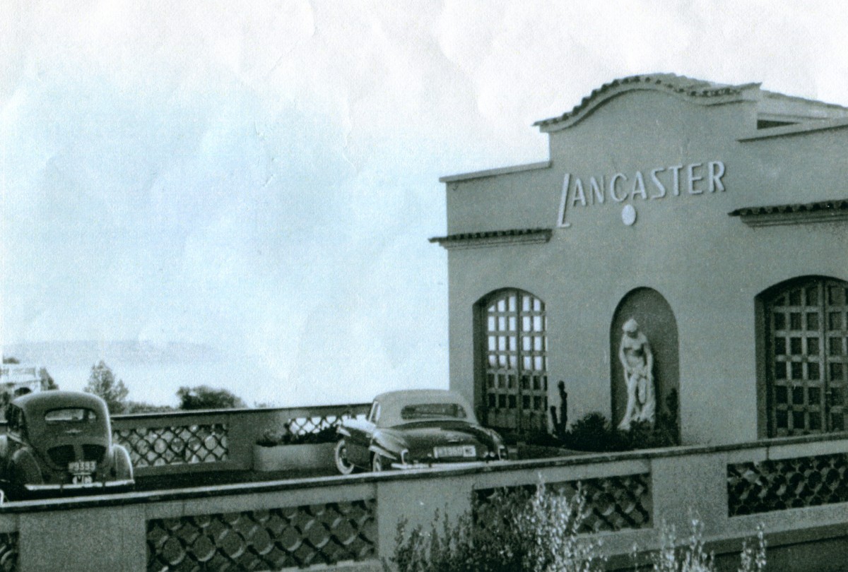 LANCASTER front of laboratories