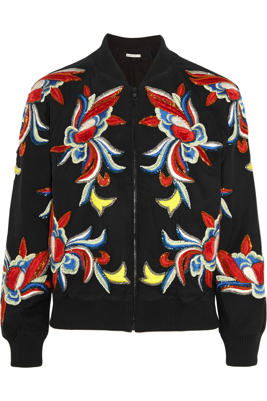 alice + olivia bomber