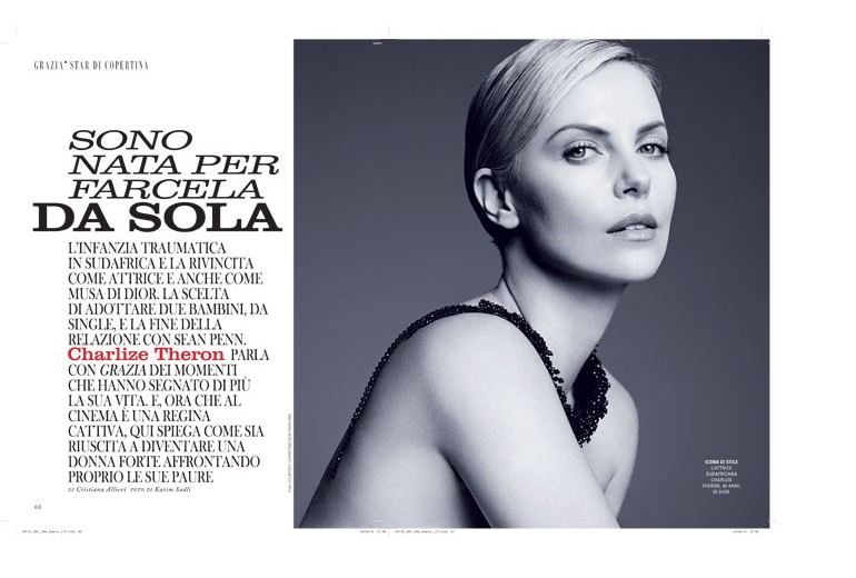 Charlize Theron: «Sono nata per farcela da sola»