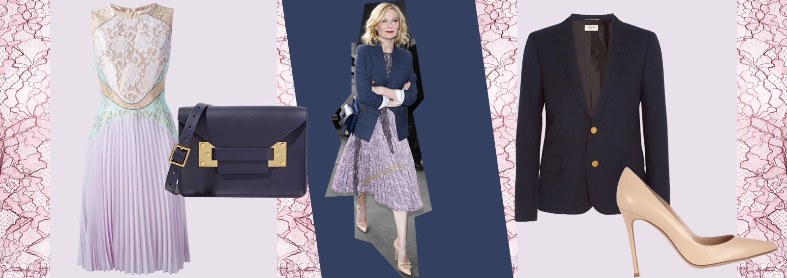 cover abito di pizzo e blazer il look bon ton di kirsten dunst dekstop