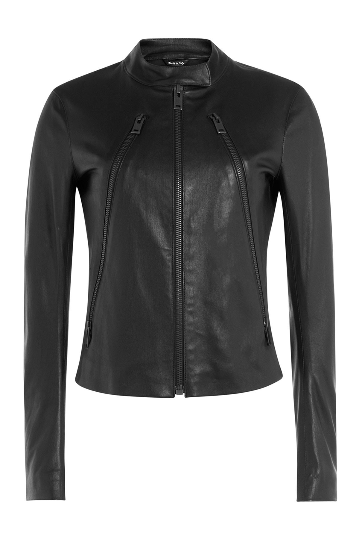 maison  margiela leather jacket