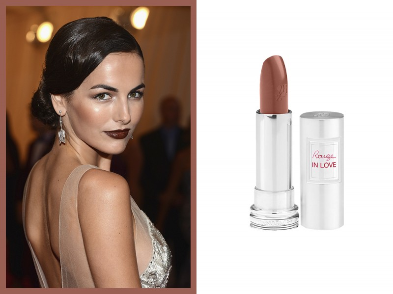 rossetto-marrone-Camilla-Belle-lancome-rouge-in-love-chocolate-mordore