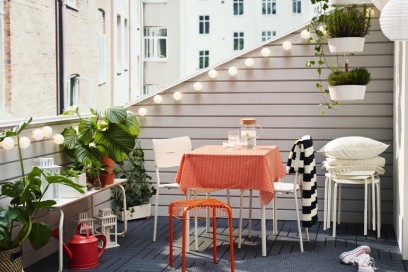 Balcone Ikea arancio