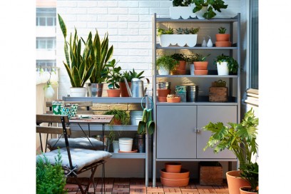 Balcone Ikea piante