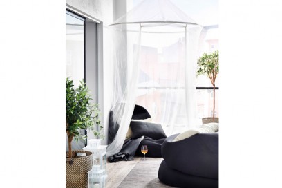 Balcone Ikea romantico