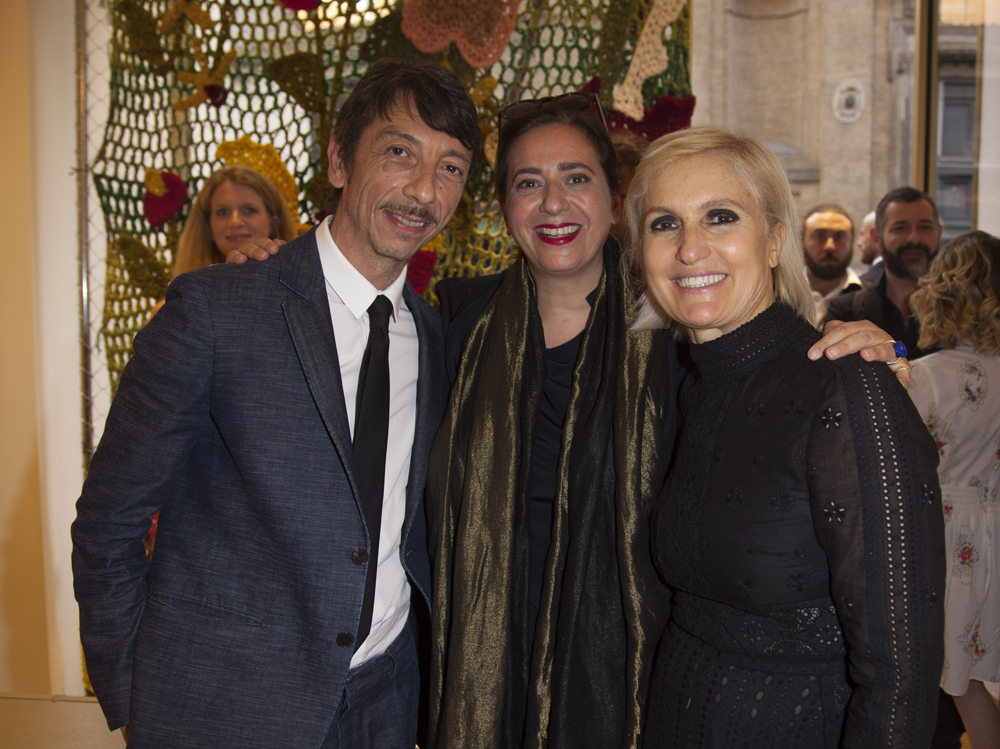 Pierpaolo-Piccioli india mahdavi e maria grazia chiuri