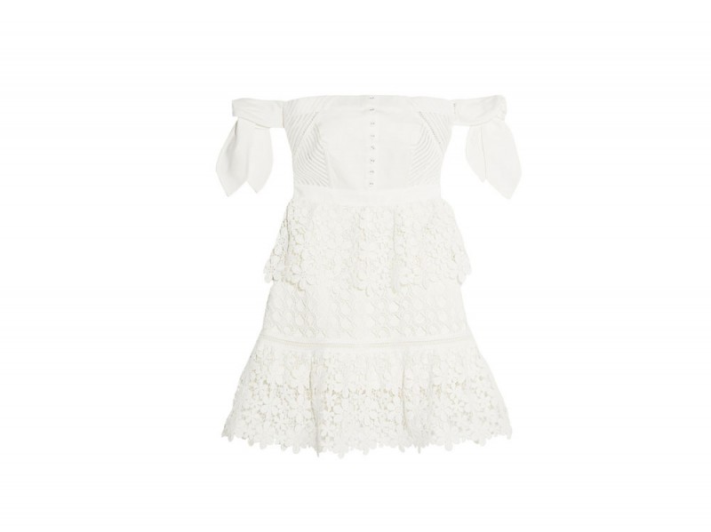 abito-pizzo-bianco-self-portrait