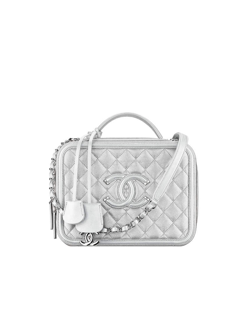 chanel bag argento