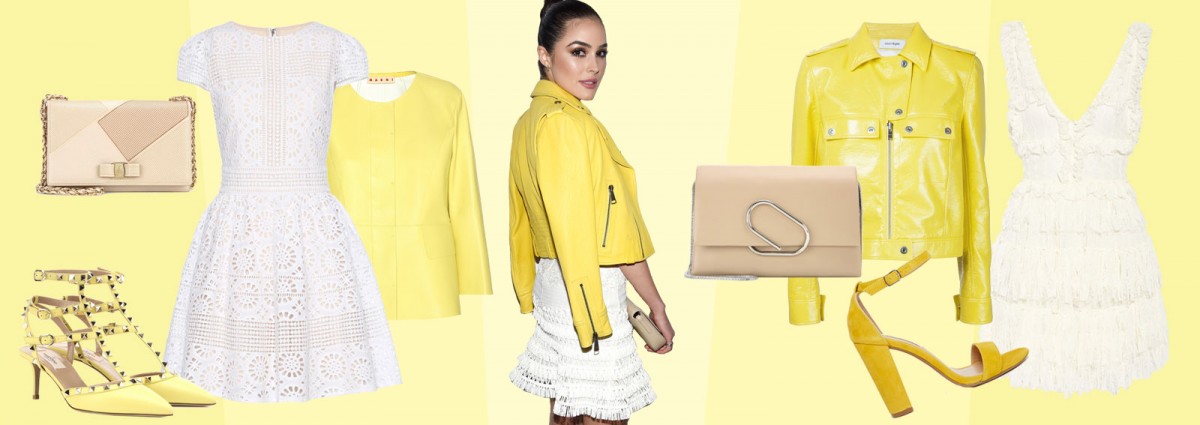 cover biker jacket e abitino di pizzo come olivia culpo dekstop