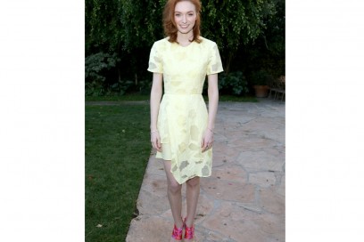 eleanor-tomlinson-abito-giallo